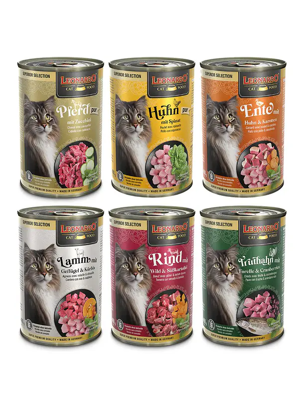 Leonardo Superior Selection Pack 3 Latas 400g Variedades 9