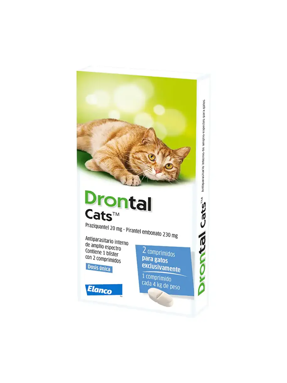 Drontal Gatos Blíster 2 Comprimidos 1