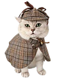 Disfraz de Sherlock Holmes para Gatos - Miniatura 1