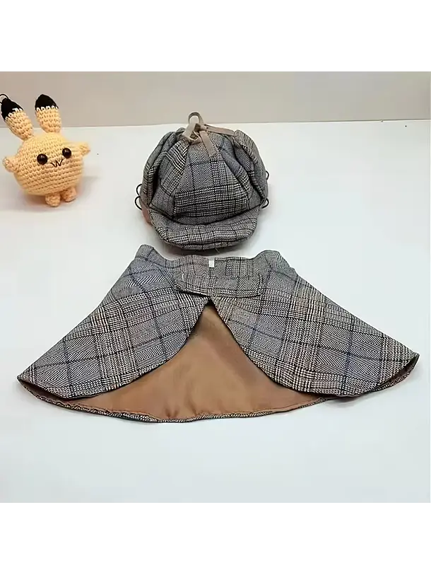 Disfraz de Sherlock Holmes para Gatos 2