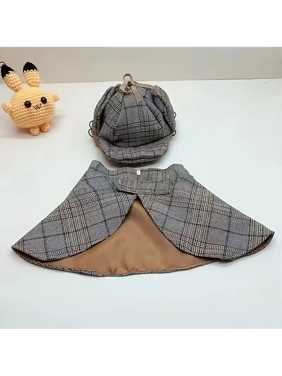 Disfraz de Sherlock Holmes para Gatos 2