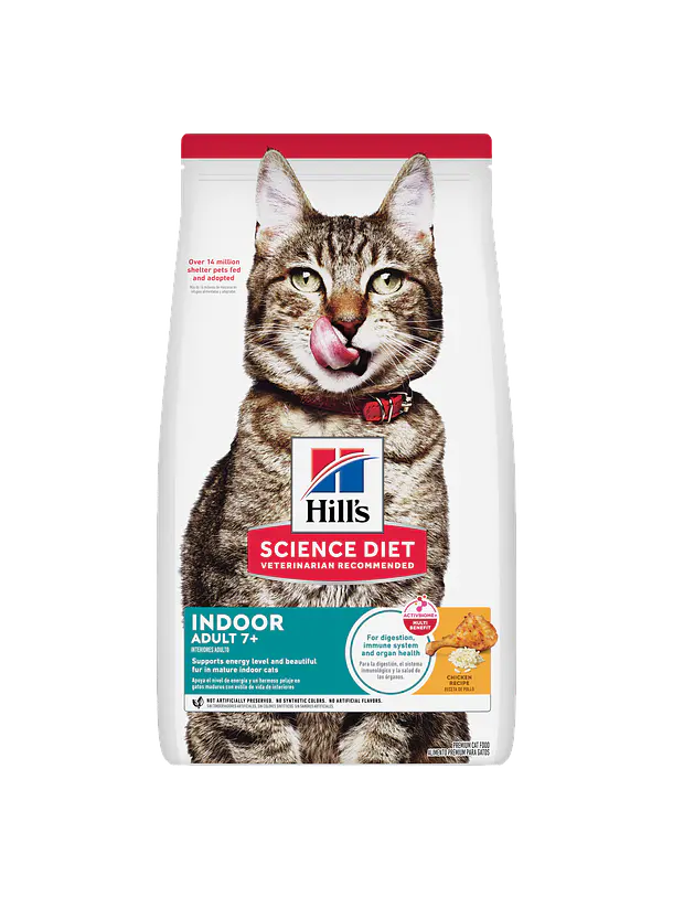 Hill's Science Diet Gato Adulto Indoor 7+ 1.58Kg 1