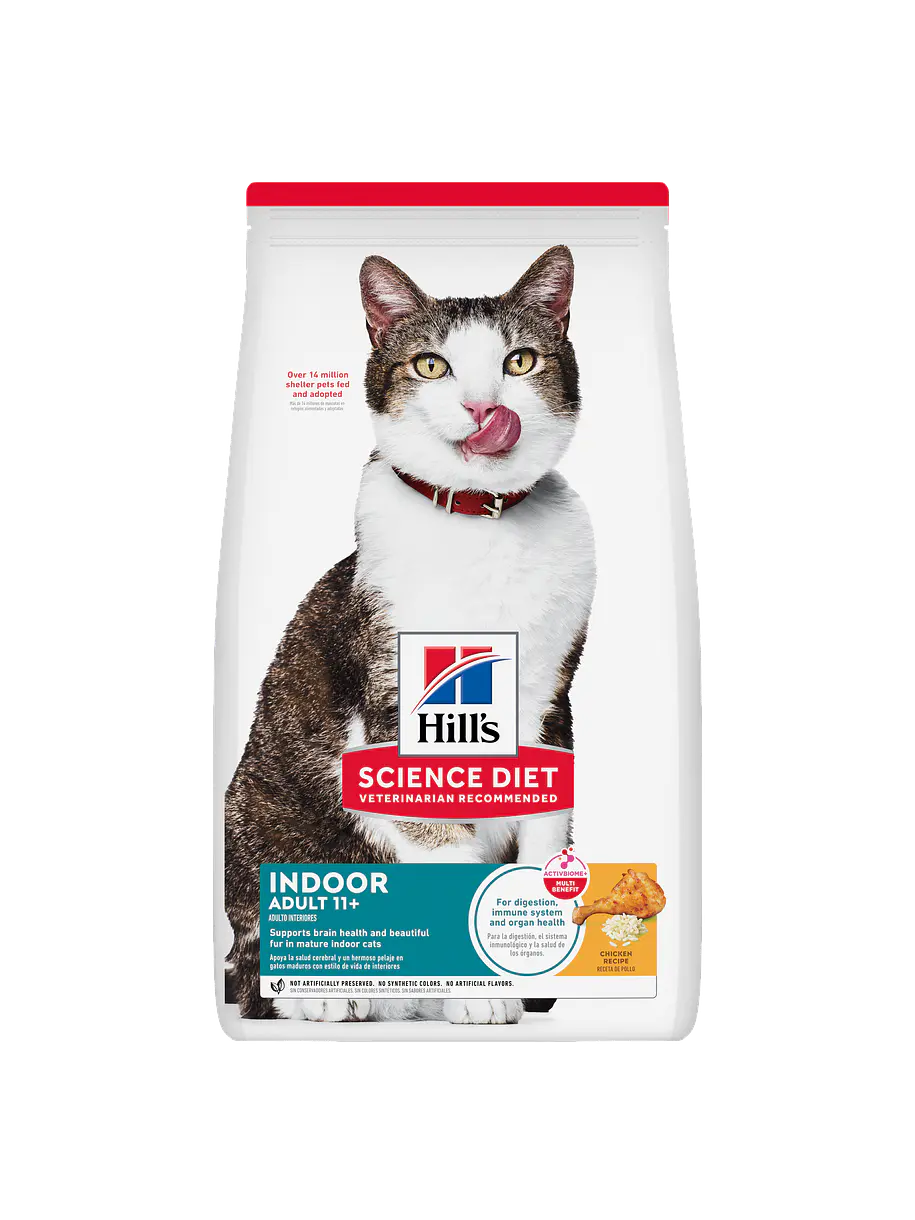 Hill's Science Diet Gato Adulto Indoor 11+ 1.58Kg 1