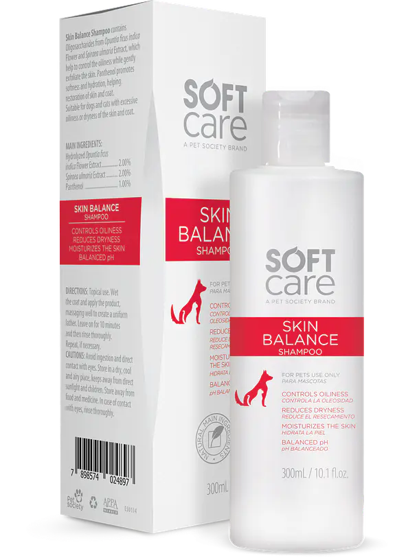Soft Care Skin Balance Shampoo Pelaje grasoso o seco 300 ml 1