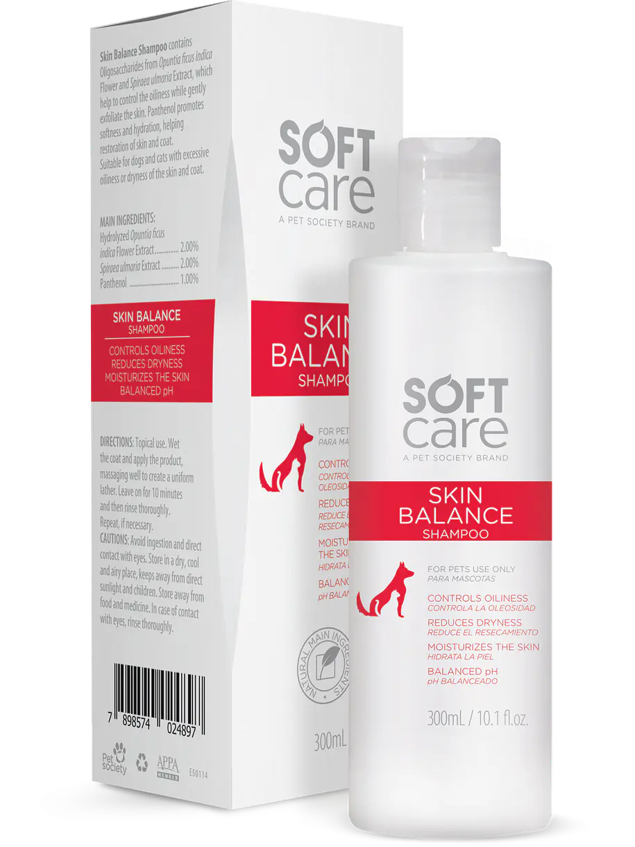 Soft Care Skin Balance Shampoo Pelaje grasoso o seco 300 ml 1