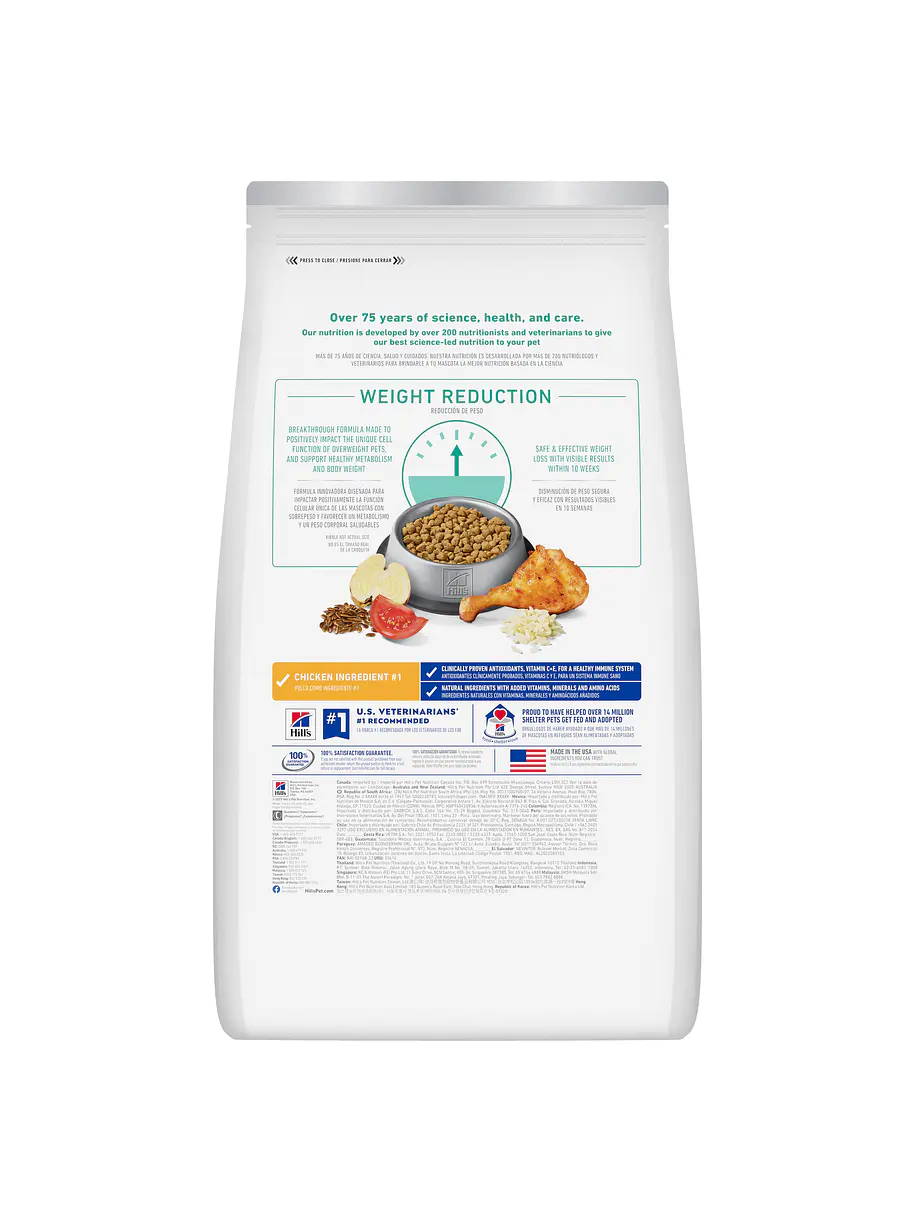 Hill's Science Diet Gato Adulto Perfect Weight 1.36Kg 2
