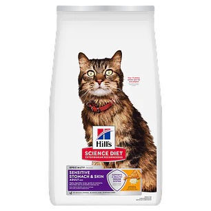 Hill's Science Diet Gato Adulto Sensitive Stomach & Skin1.58Kg