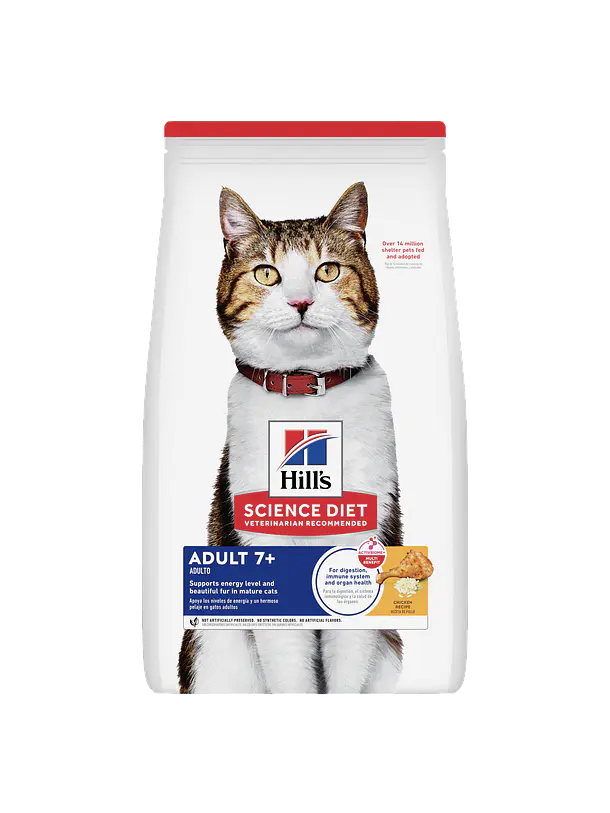 Hill's Science Diet Gato Adulto 7+ 1.58Kg 1