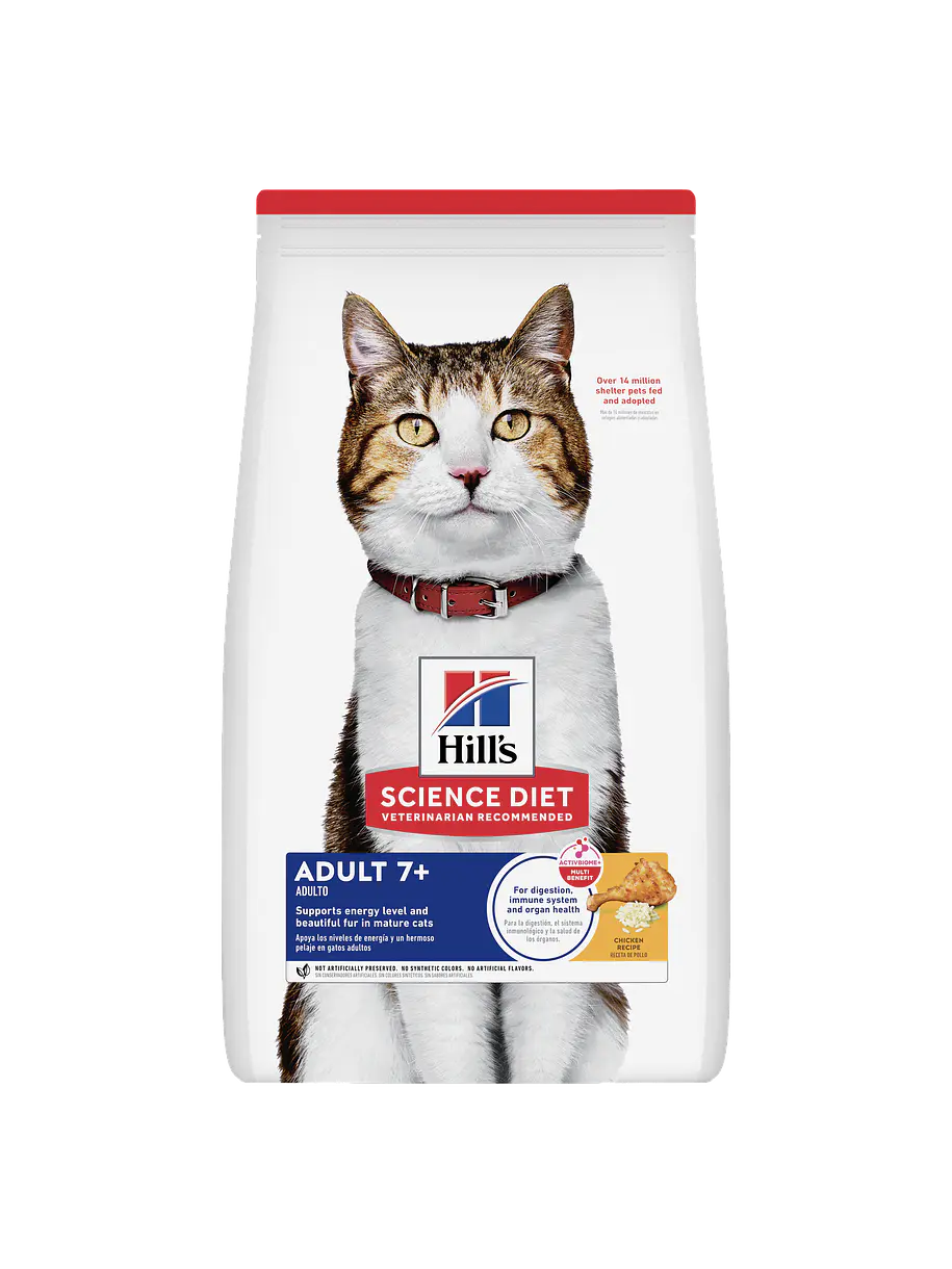 Hill's Science Diet Gato Adulto 7+ 1.58Kg 1