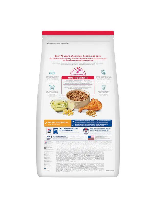 Hill's Science Diet Gato Adulto Indoor 1-6 años 1.58Kg 2