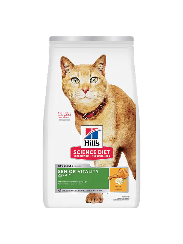 Hill's Science Diet Gato Senior Vitality 7+ 1.36Kg 1