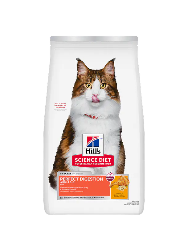 Hill's Science Diet Gato Adulto Perfect Digestion 1.58Kg 1