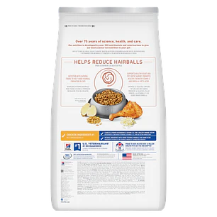 Hill's Science Diet Gato Adulto Light Hairball Control 3.17Kg
