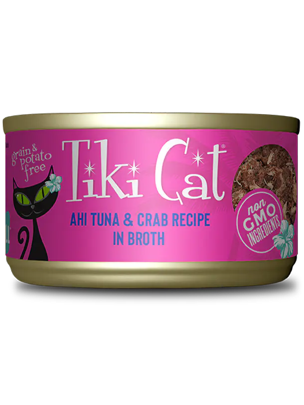 Tiki Cat Lata Hana Grill Ahi Tuna Y Crab 80gr 1
