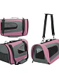 Bolso Rosado De Cabina Para Mascotas 35x22x23 - Miniatura 2