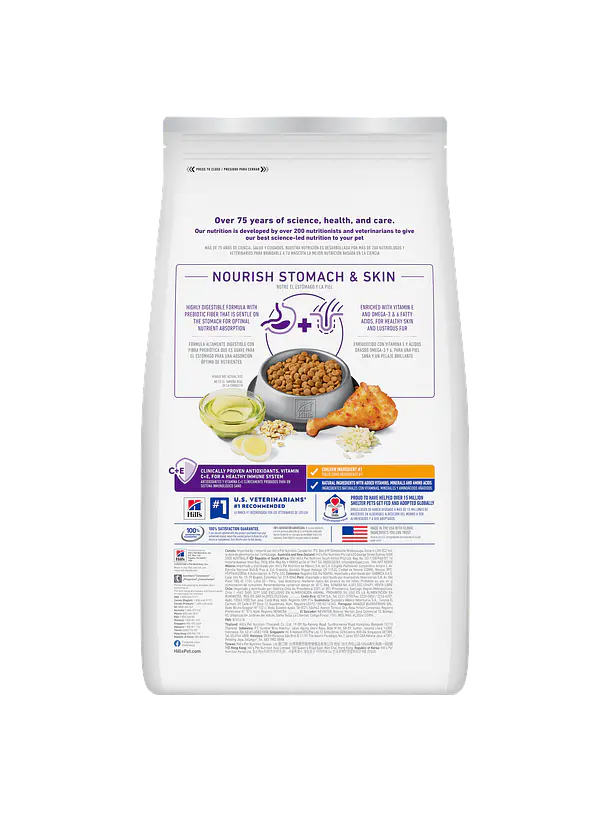Hill's Science Diet Gato Adulto Sensitive Stomach & Skin1.58Kg 2