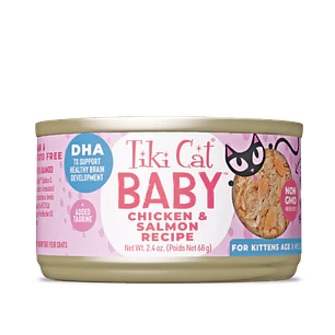 Tiki Cat Lata Baby Whole Foods Chicken & Salmon 70gr