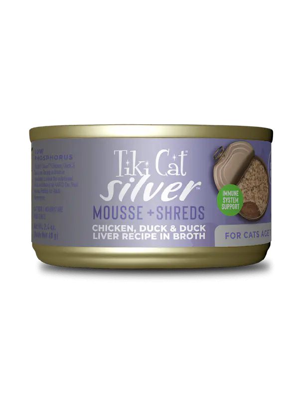 Tiki Cat Lata Silver Chicken Duck Liver 70gr 1