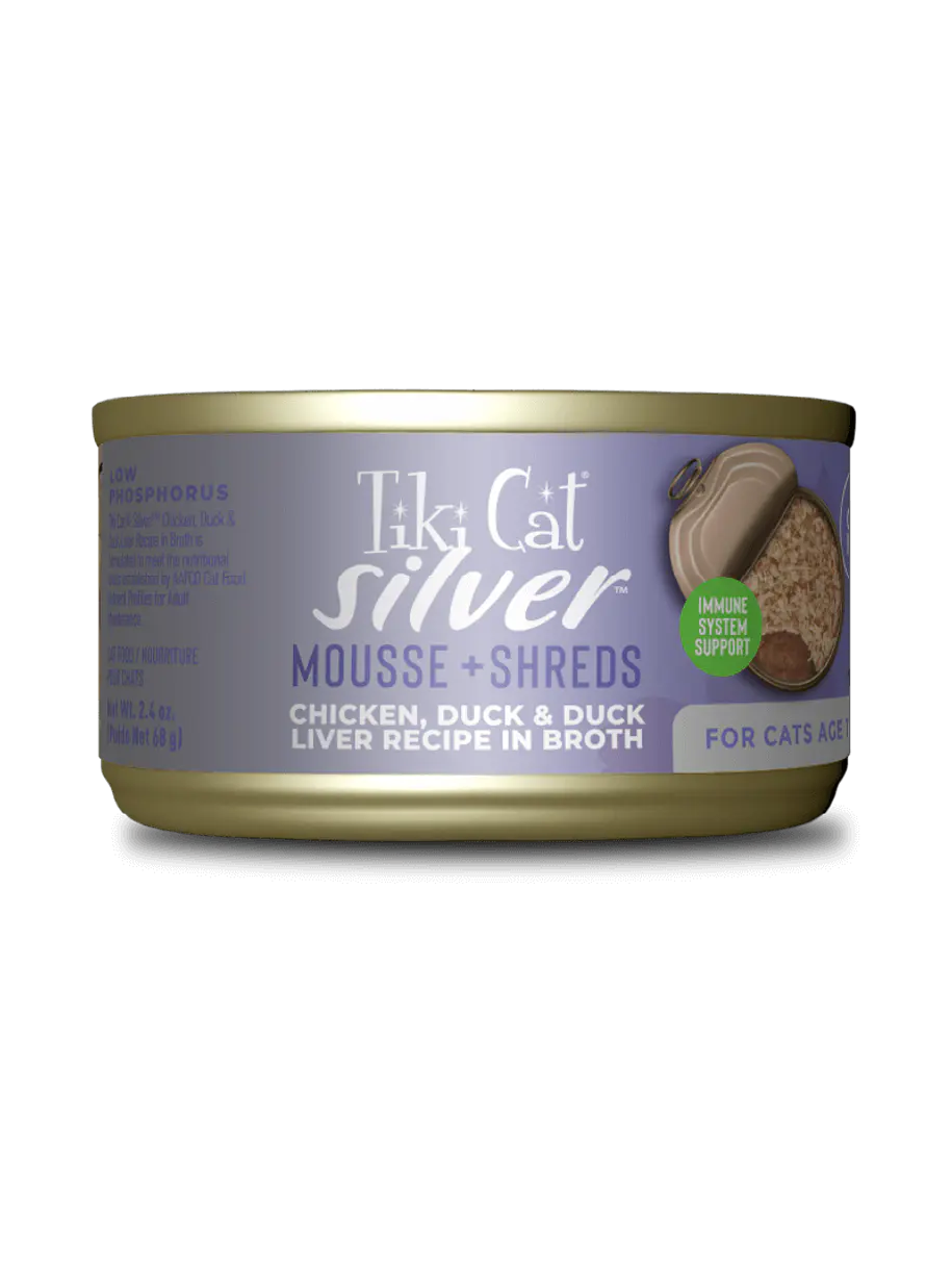 Tiki Cat Lata Silver Chicken Duck Liver 70gr 1