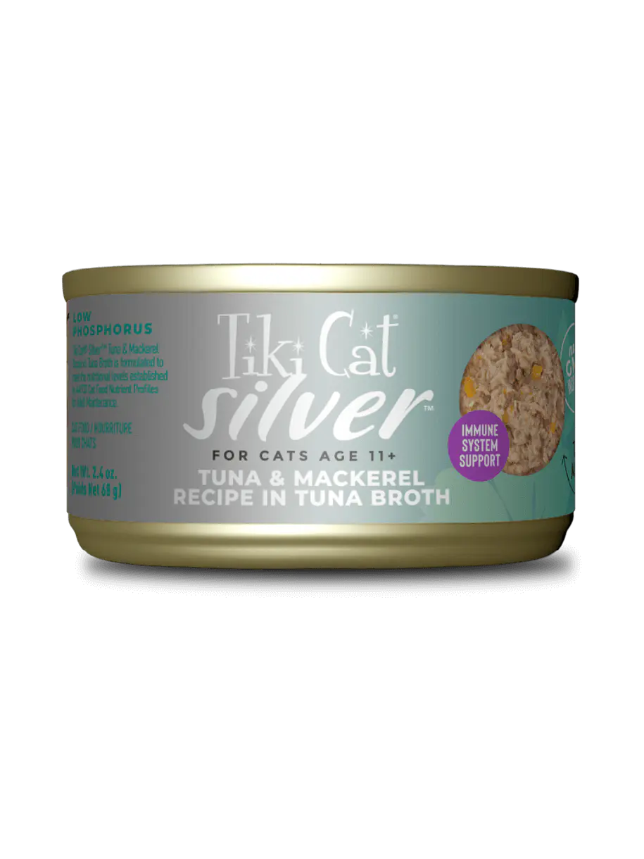 Tiki Cat Lata Silver Tuna And Mackerel 70gr 1