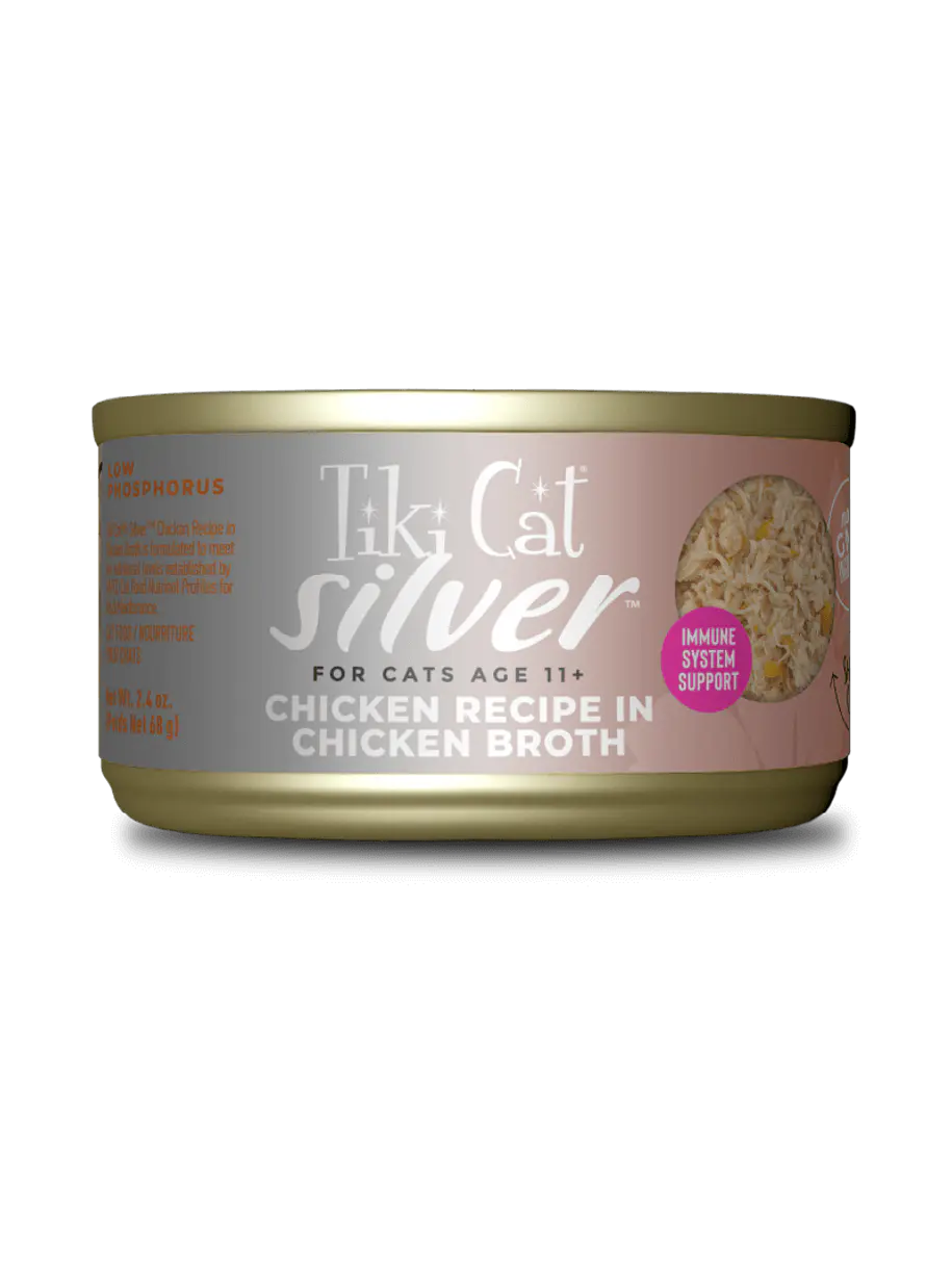 Tiki Cat Lata Silver Chicken 70gr 1