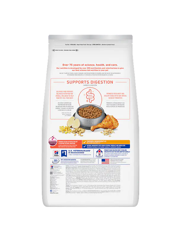 Hill's Science Diet Gato Adulto Perfect Digestion 1.58Kg 2