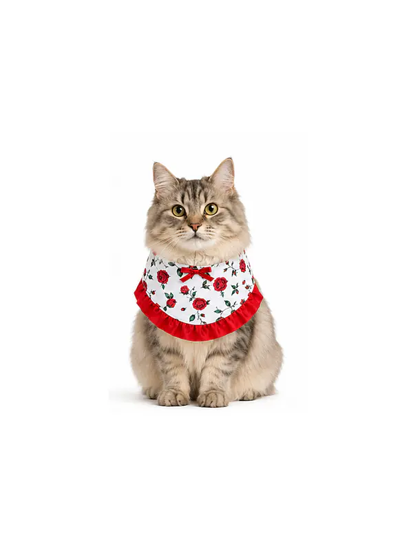 Bandana Huasa Chinita para Gatos 3
