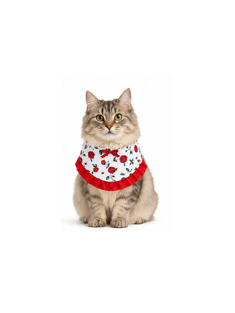 Bandana Huasa Chinita para Gatos 3