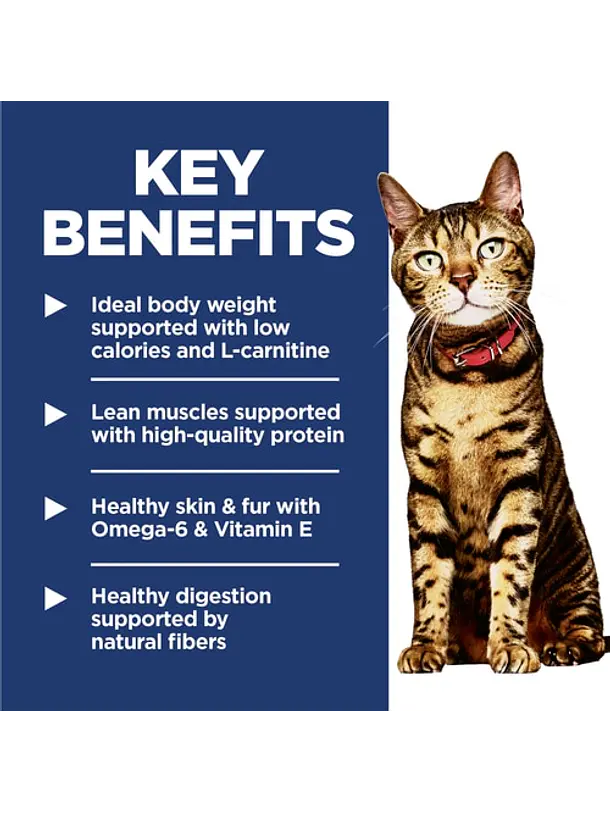Hill's Science Diet Gato Adulto Light 1-6 años 1.58Kg 4