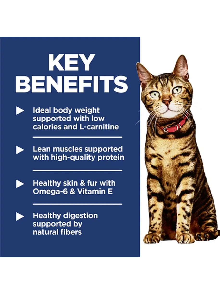 Hill's Science Diet Gato Adulto Light 1-6 años 1.58Kg 4