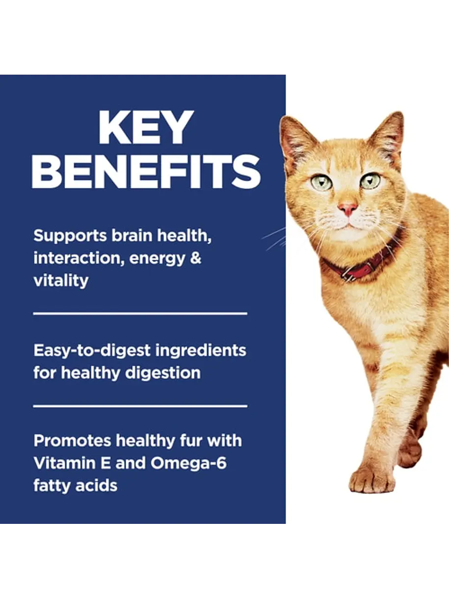 Hill's Science Diet Gato Senior Vitality 7+ 1.36Kg 4