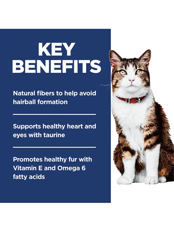 Hill's Science Diet Gato Adulto Hairball Control 1.58Kg 4