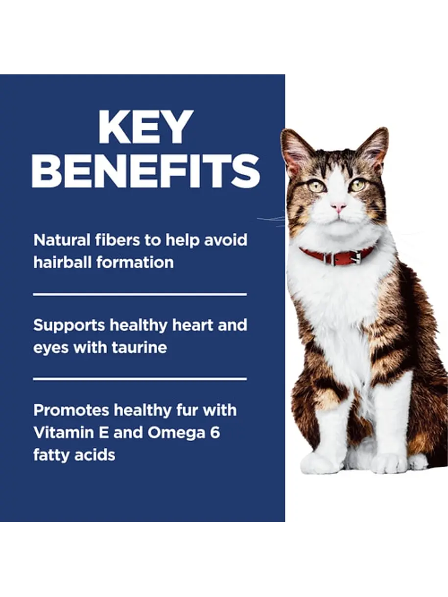 Hill's Science Diet Gato Adulto Hairball Control 1.58Kg 4