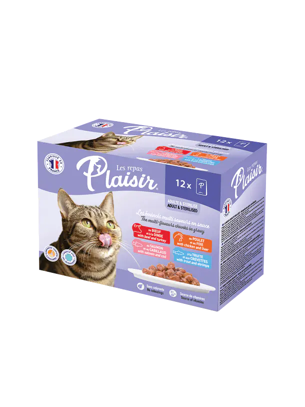 Plaisir Sobre de Trozos en Salsa Pack Mix Variedades 12 Unidades 1