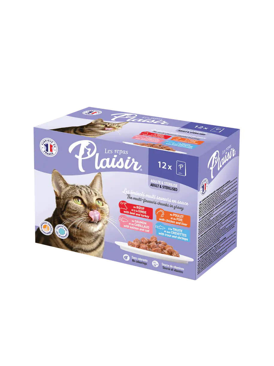 Plaisir Sobre de Trozos en Salsa Pack Mix Variedades 12 Unidades 1