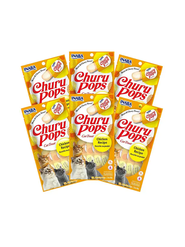 Churu Pops Variedades Pack 6 Unidades 24 Tubos 3