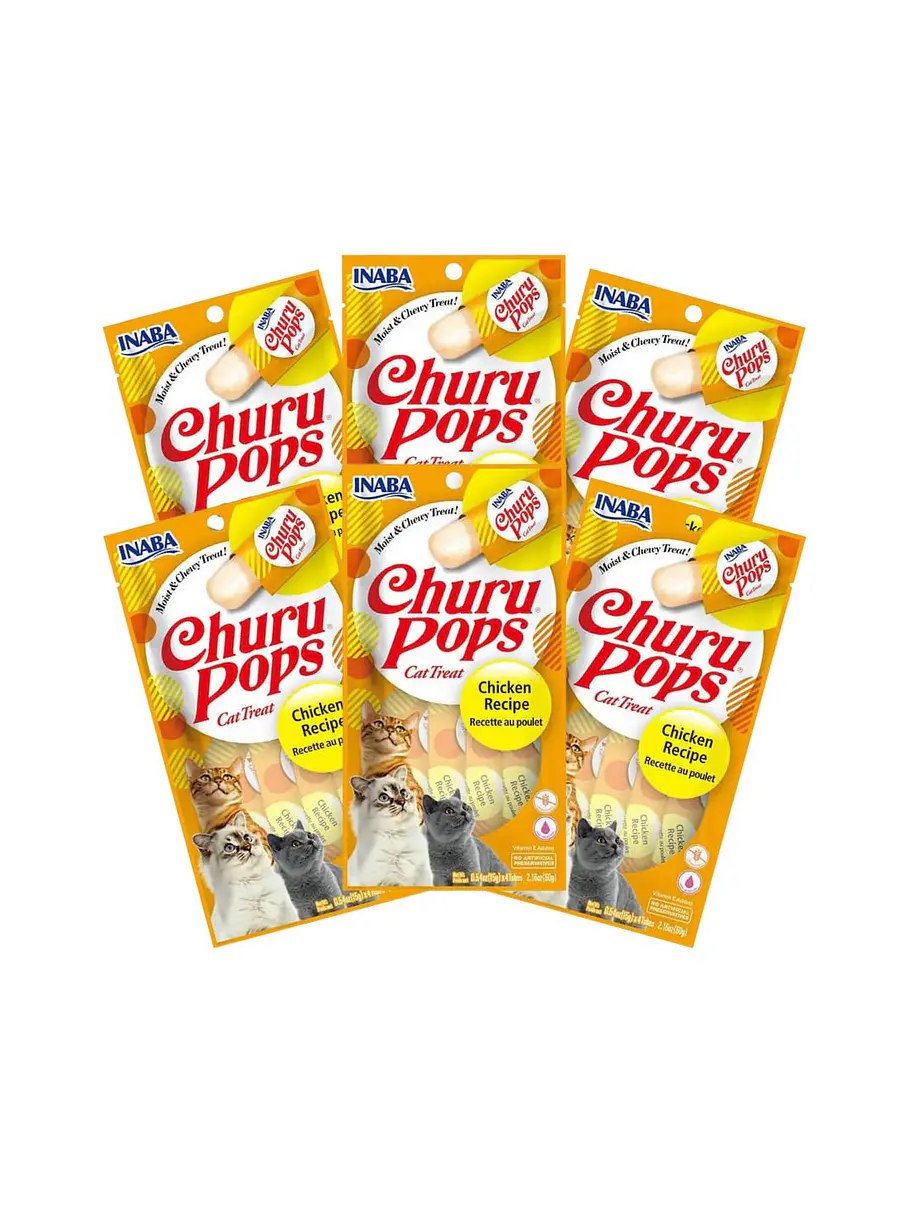 Churu Pops Variedades Pack 6 Unidades 24 Tubos 3