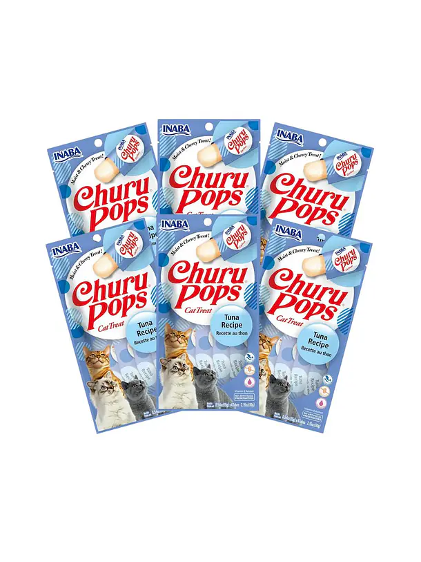 Churu Pops Variedades Pack 6 Unidades 24 Tubos 2
