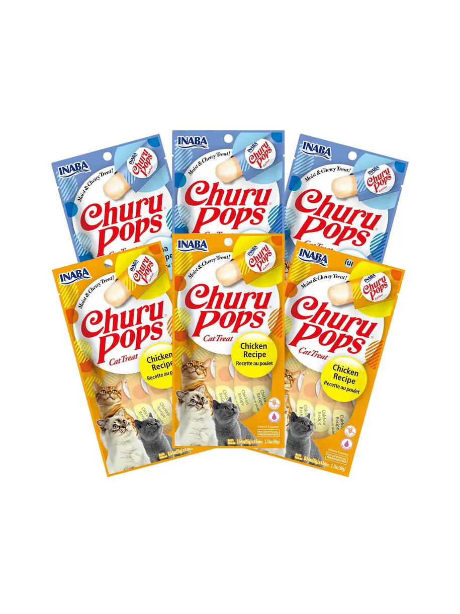 Churu Pops Variedades Pack 6 Unidades 24 Tubos 1