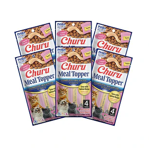 Churu Meal Topper Variedades Pack 6 Unidades 24 Tubos