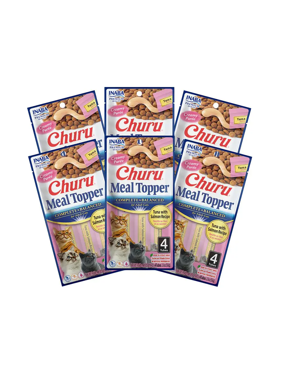 Churu Meal Topper Variedades Pack 6 Unidades 24 Tubos 2