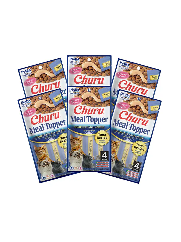 Churu Meal Topper Variedades Pack 6 Unidades 24 Tubos 3