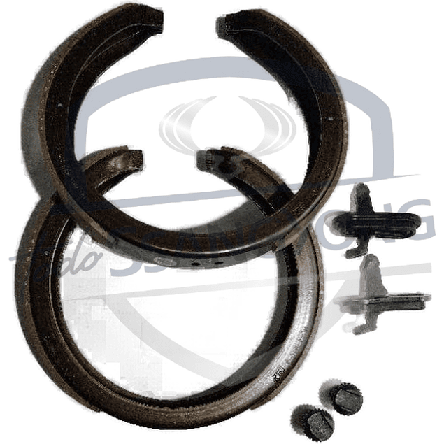 JUEGO PATINES DE FRENO NEW MUSSO