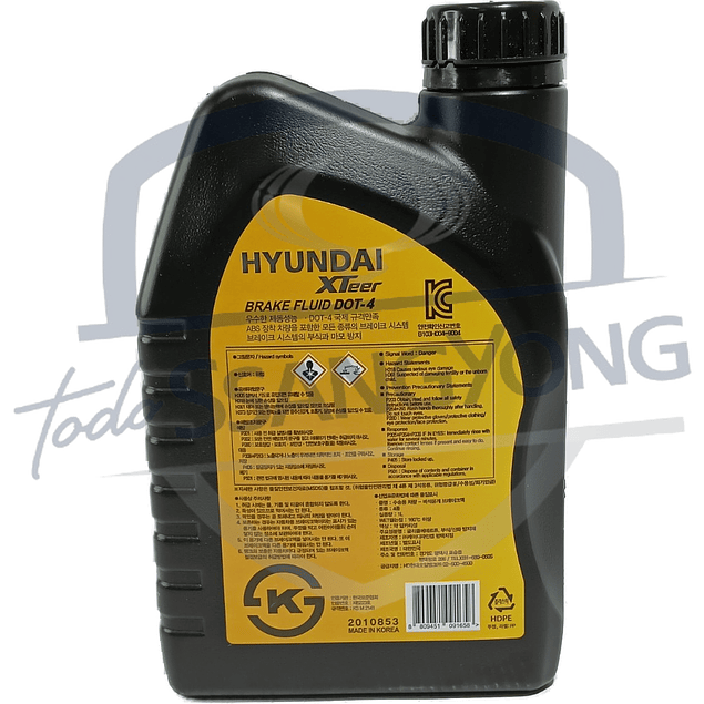 LIQUIDO FRENO DOT4 HYUNDAI