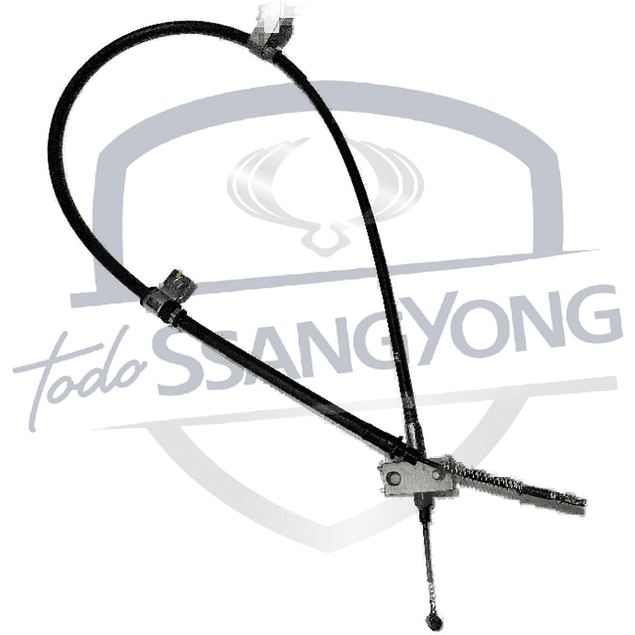 PIOLA FRENO MANO LH CON DISCO NEW MUSSO CORTA