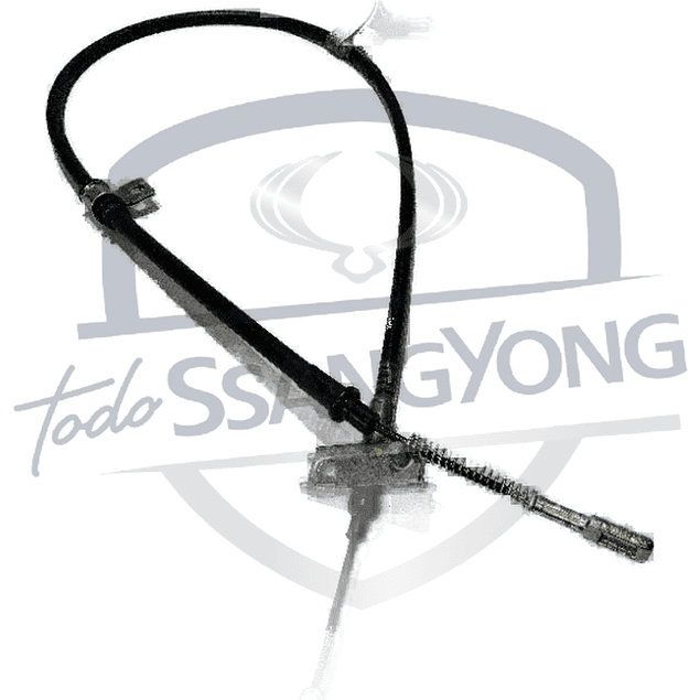 PIOLA FRENO MANO LH CON DISCO NEW MUSSO CORTA