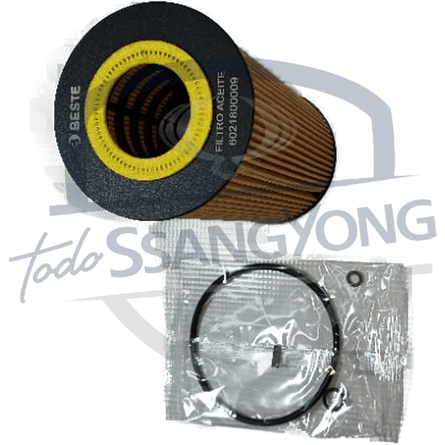 FILTRO ACEITE REXTON 2.9 / MUSSO 2.9 2003-