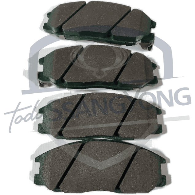 JUEGO PASTILLAS DELANTERAS ACTYON / NEW ACTYO