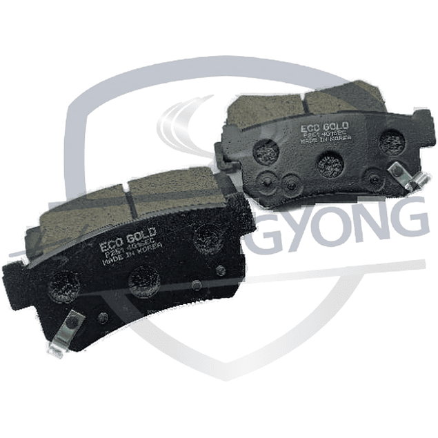 JUEGO PASTILLAS TRASERAS ACTYON / NEW ACTYON