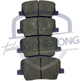 JUEGO PASTILLAS TRASERAS NEW REXTON